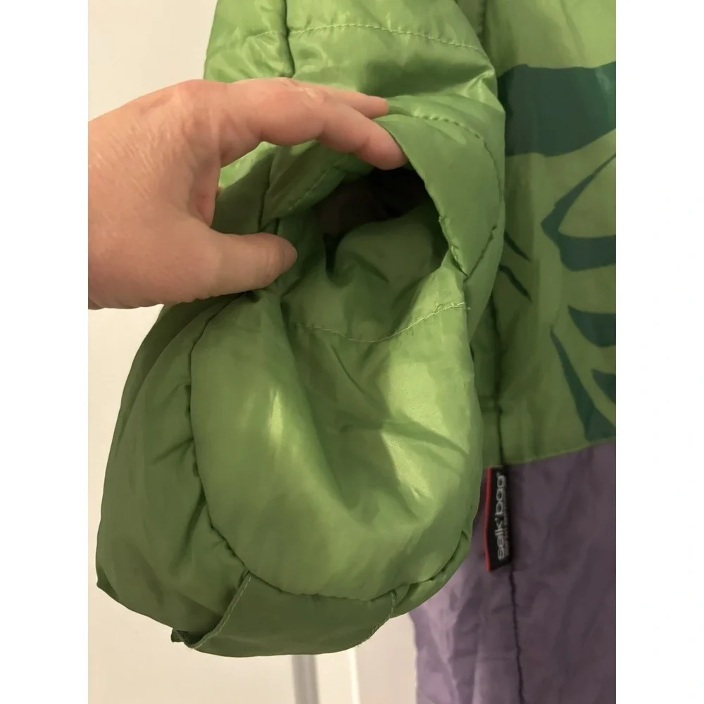 Marvel Selk'Bag Kids Hulk Wearable Sleeping Bag – Size Small (No Booties)